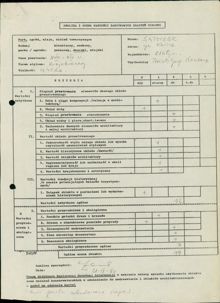 Ewidencja parkowa, skan nr 4