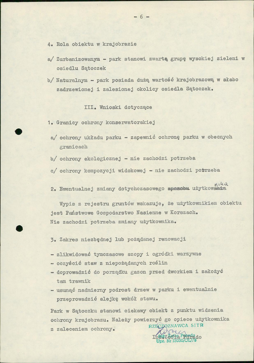Ewidencja parkowa, skan nr 14
