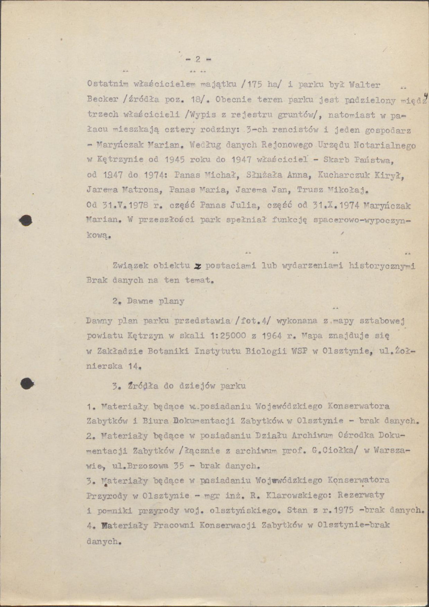 Ewidencja parkowa, skan nr 9