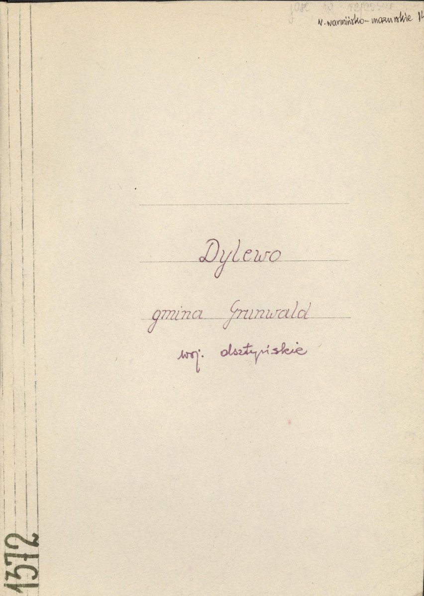 Ewidencja parkowa, skan nr 1