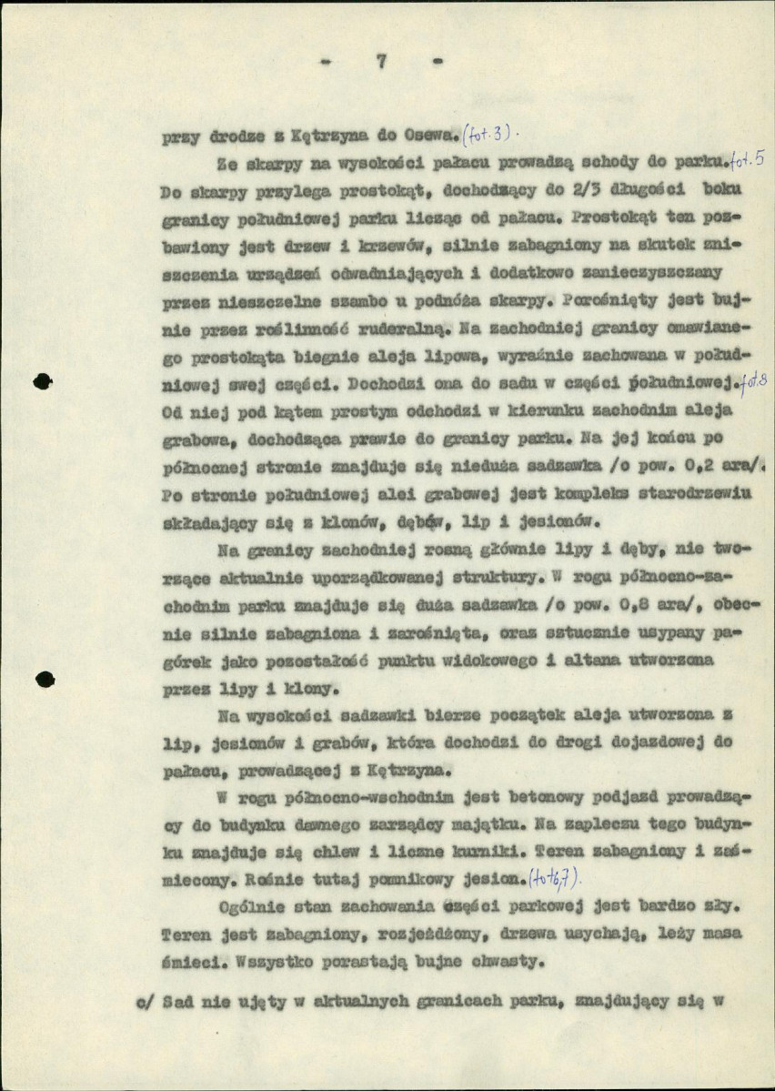 Ewidencja parkowa, skan nr 16