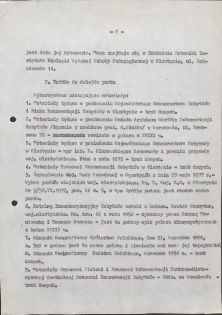 Ewidencja parkowa, skan nr 10