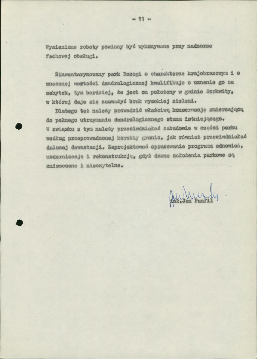 Ewidencja parkowa, skan nr 19