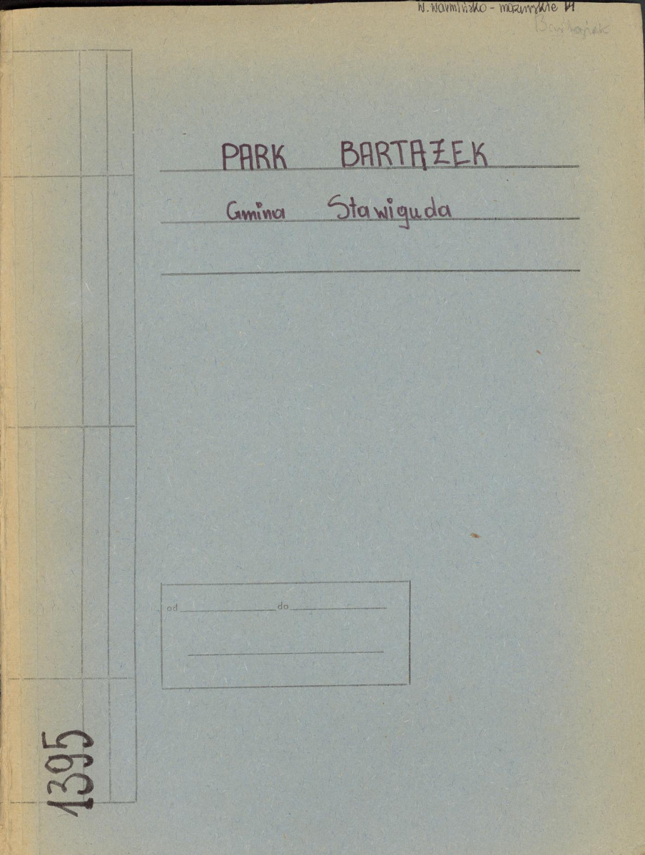 Ewidencja parkowa, skan nr 1