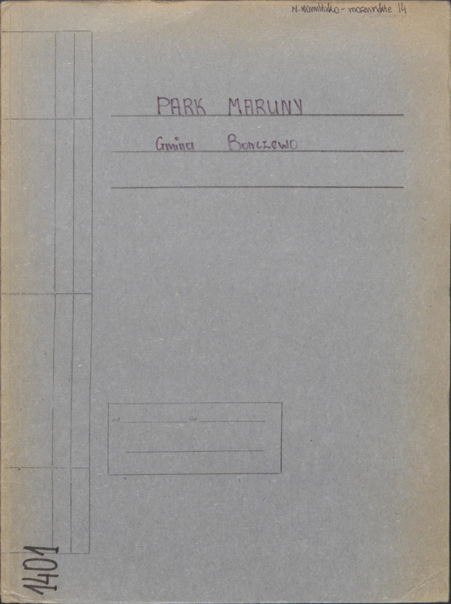 Ewidencja parkowa, skan nr 1
