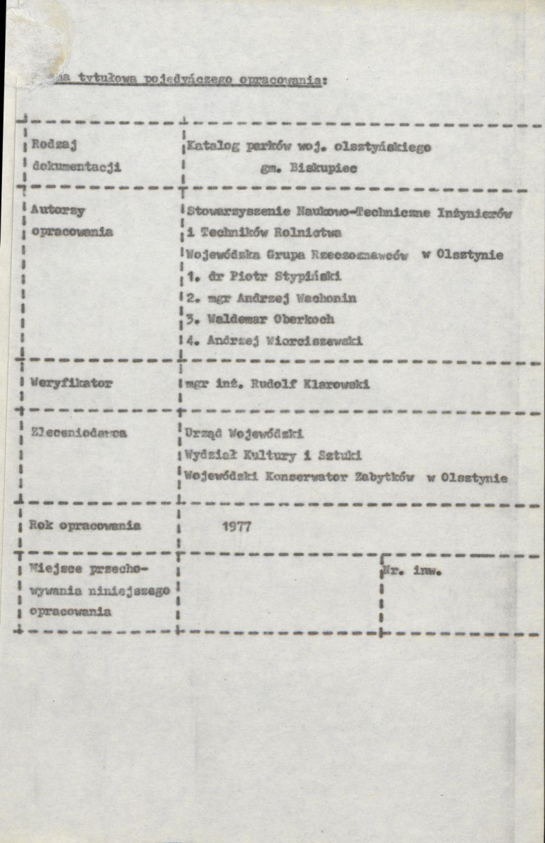 Ewidencja parkowa, skan nr 5