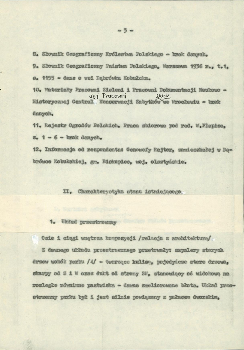 Ewidencja parkowa, skan nr 12