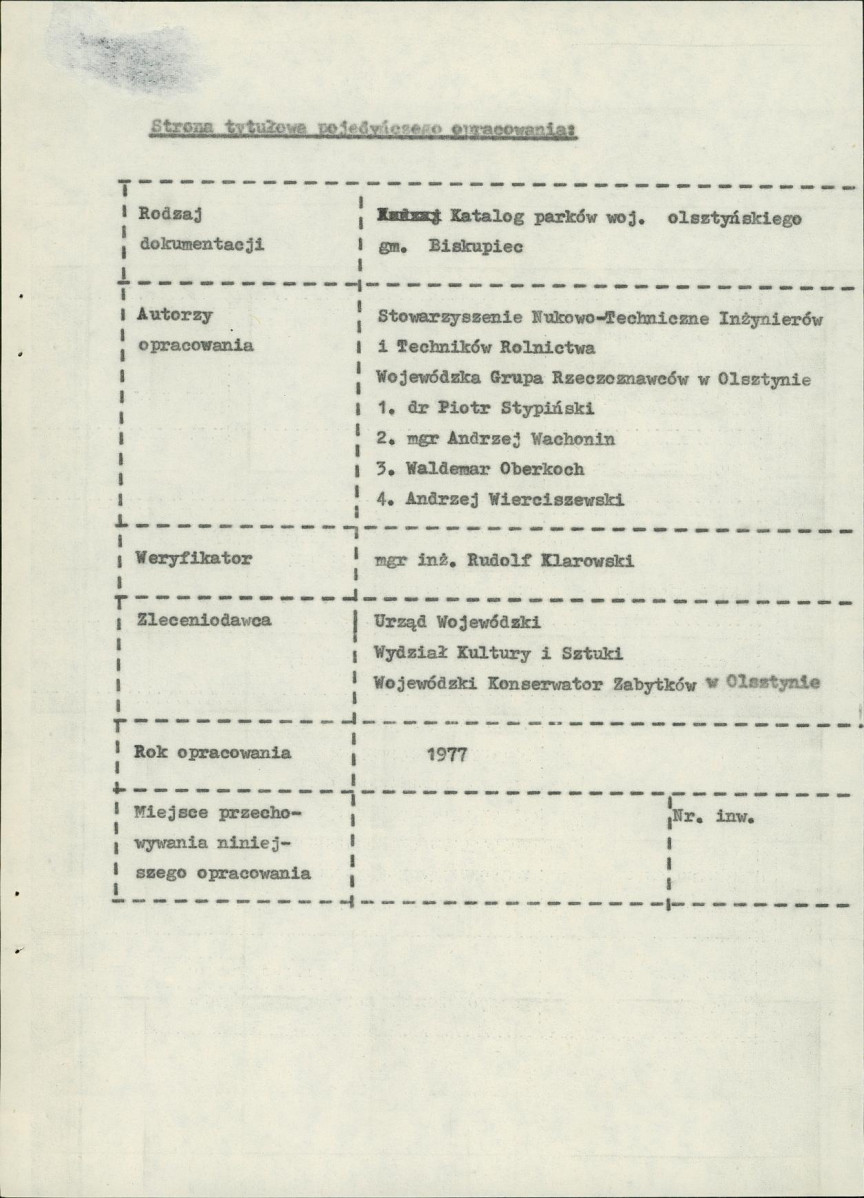 Ewidencja parkowa, skan nr 5