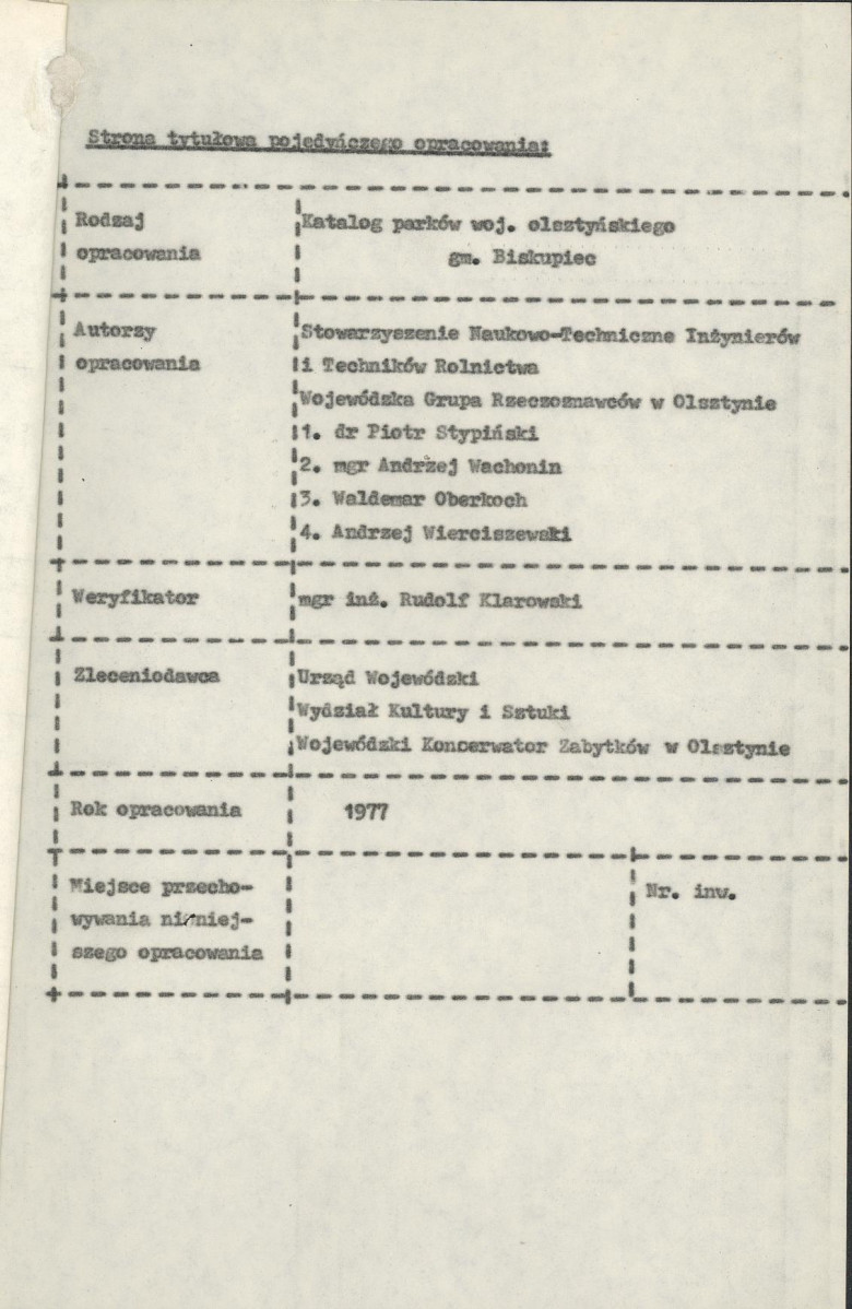 Ewidencja parkowa, skan nr 5