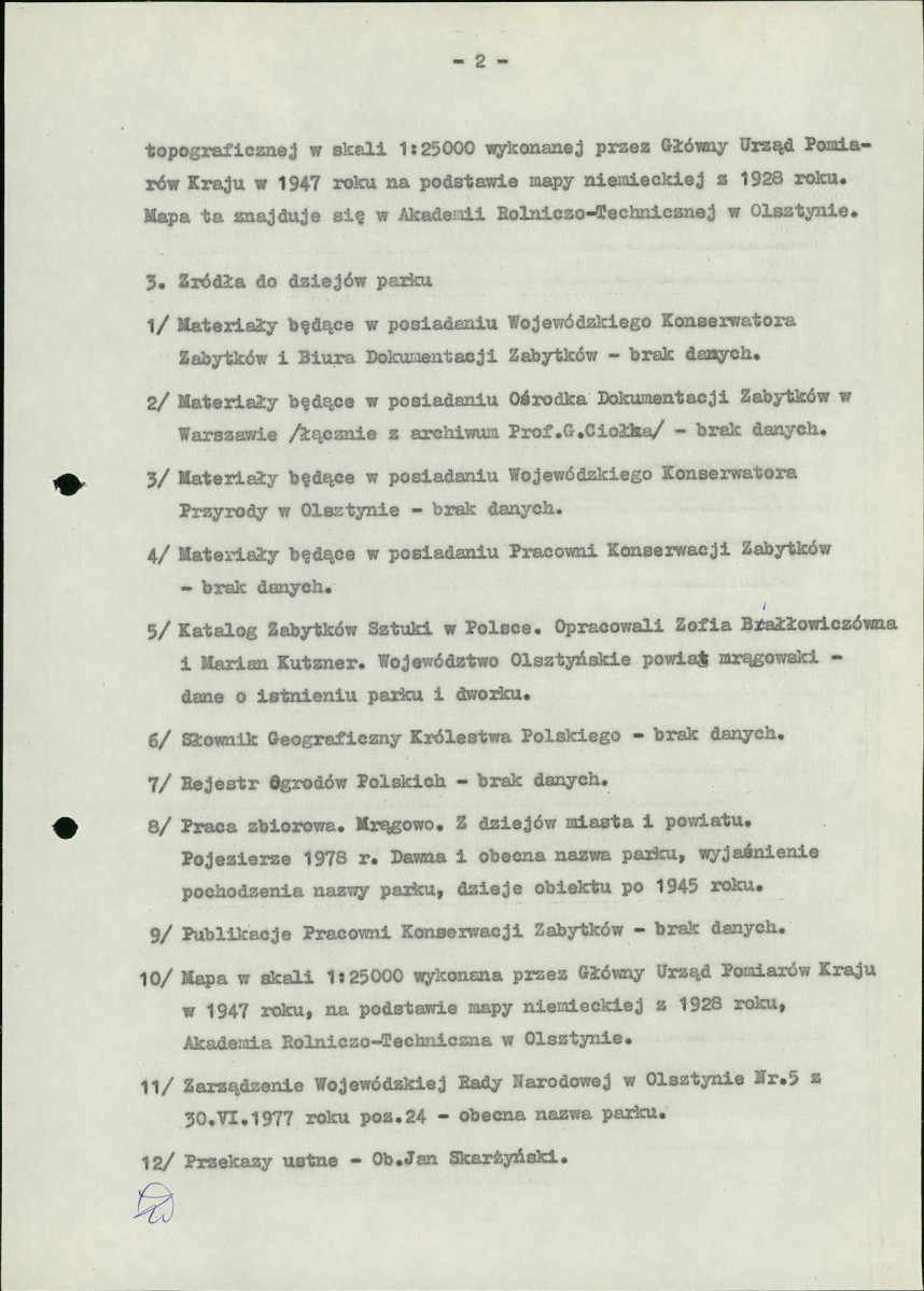 Ewidencja parkowa, skan nr 10