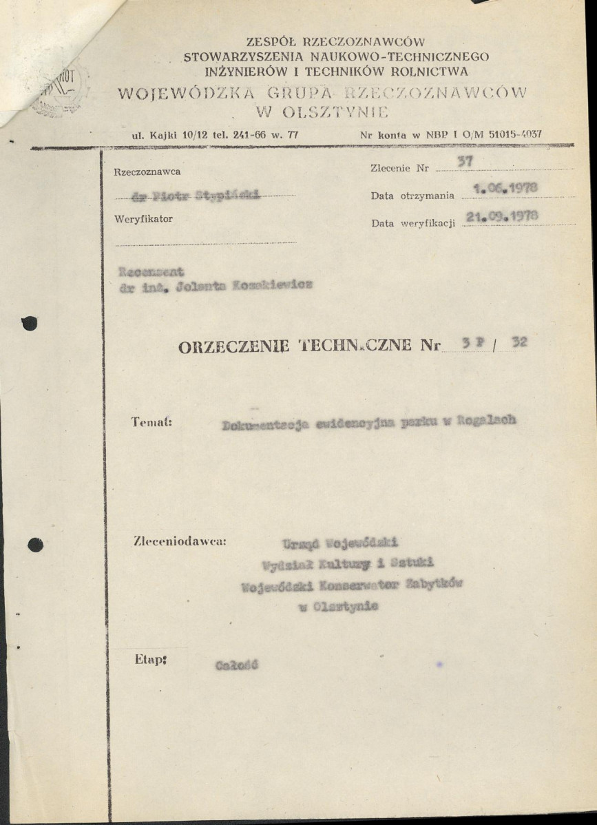 Ewidencja parkowa, skan nr 4