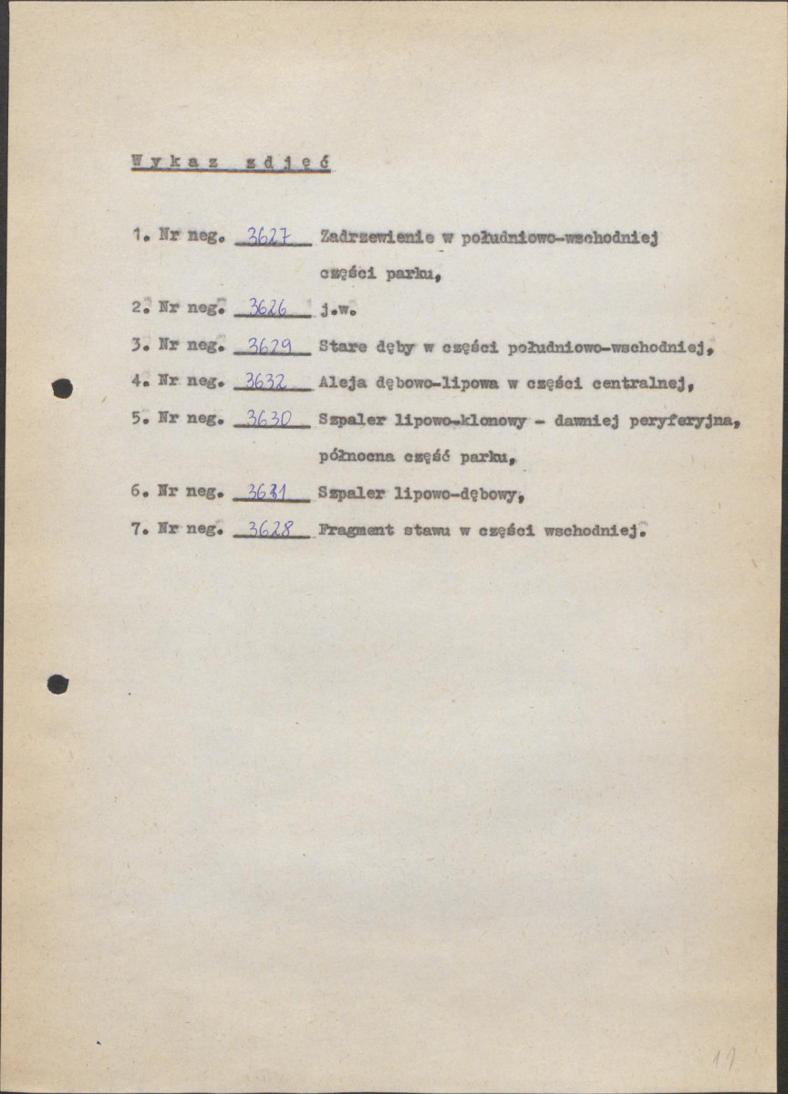 Ewidencja parkowa, skan nr 12