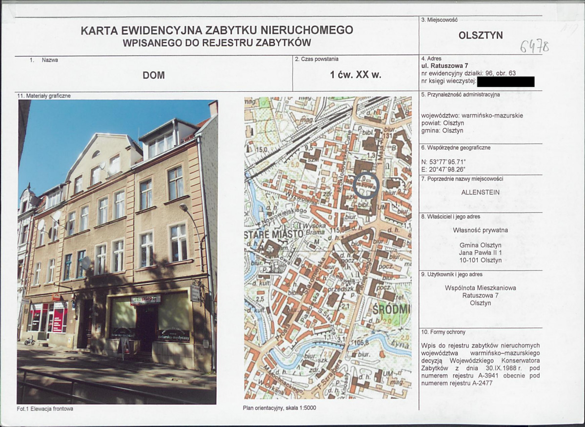 KB - Karta biała, skan nr 1