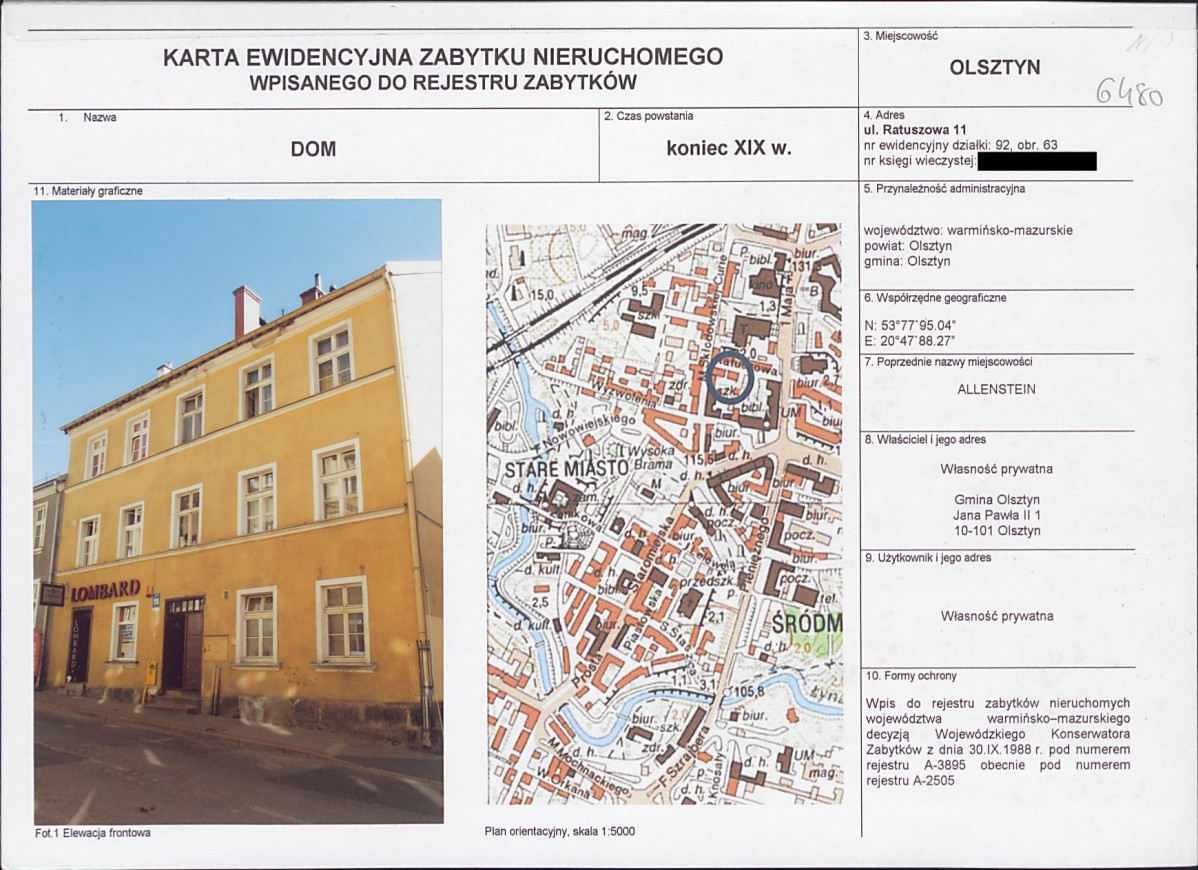 KB - Karta biała, skan nr 1