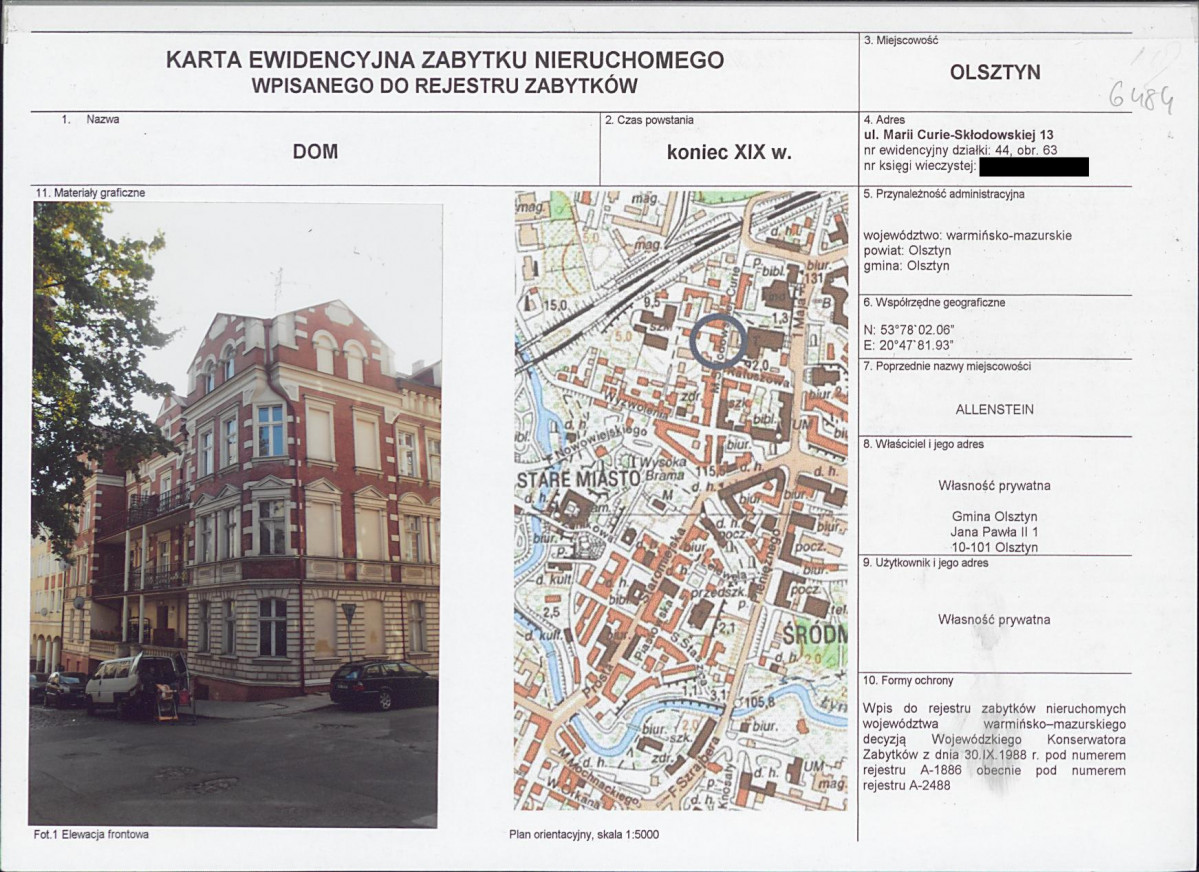 KB - Karta biała, skan nr 1