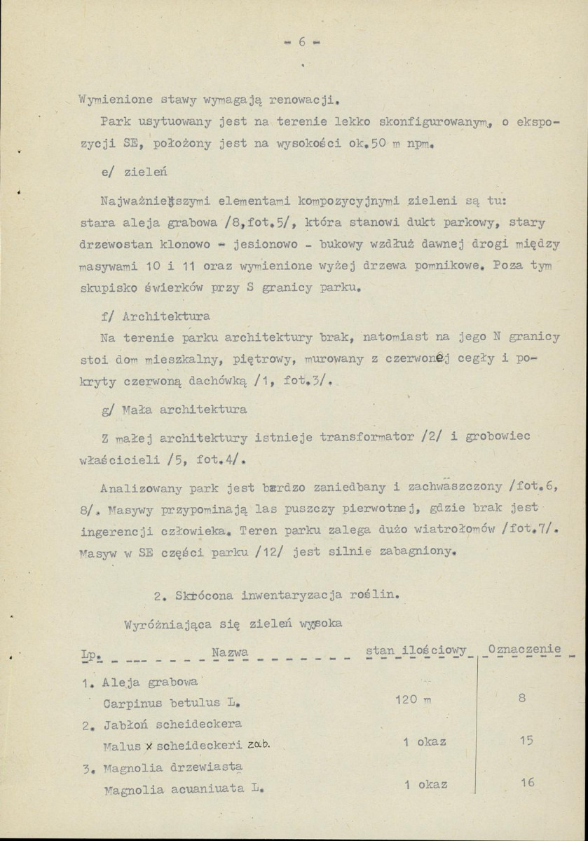 Ewidencja parkowa, skan nr 14