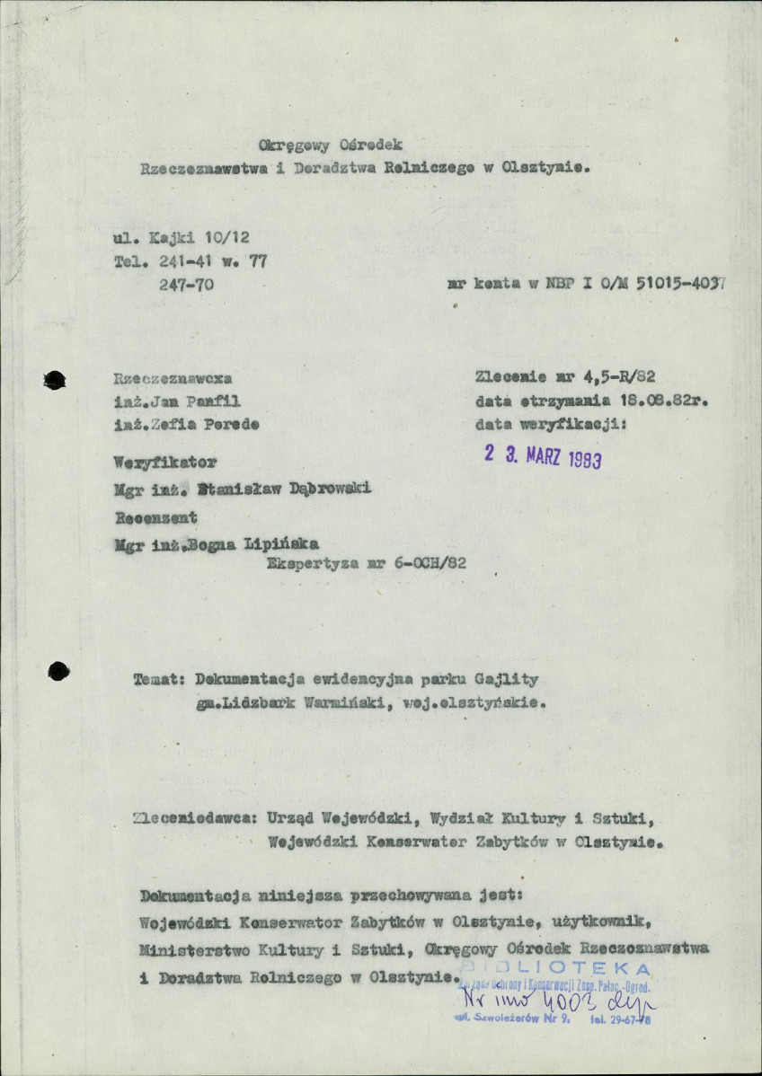 EP - Ewidencja parkowa, skan nr 5