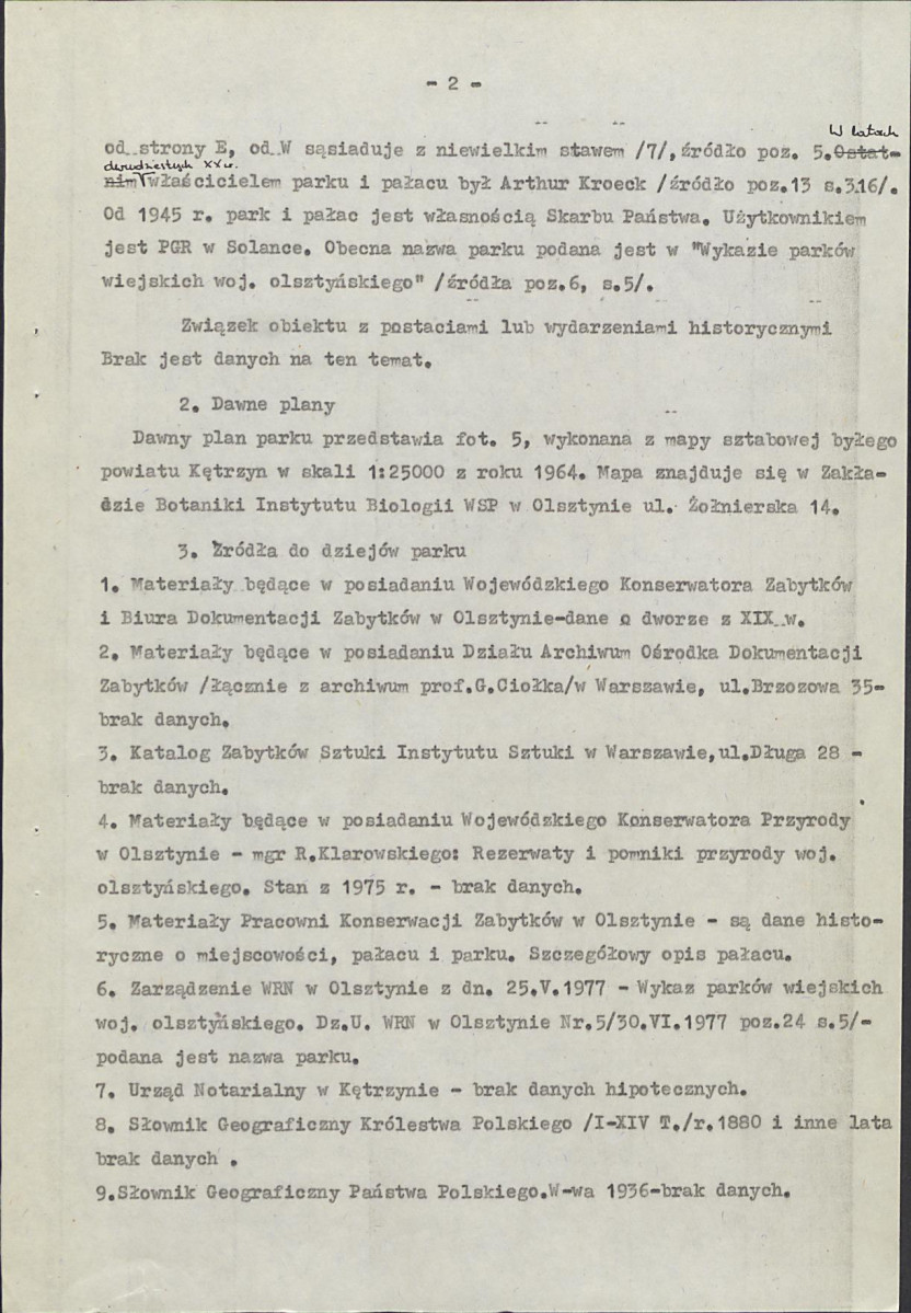 Ewidencja parkowa, skan nr 10