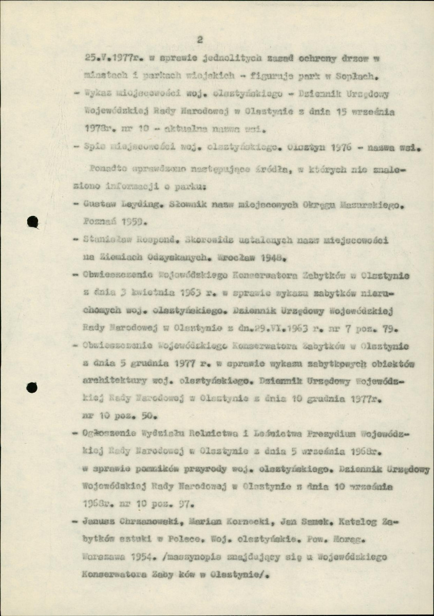 Ewidencja parkowa, skan nr 9