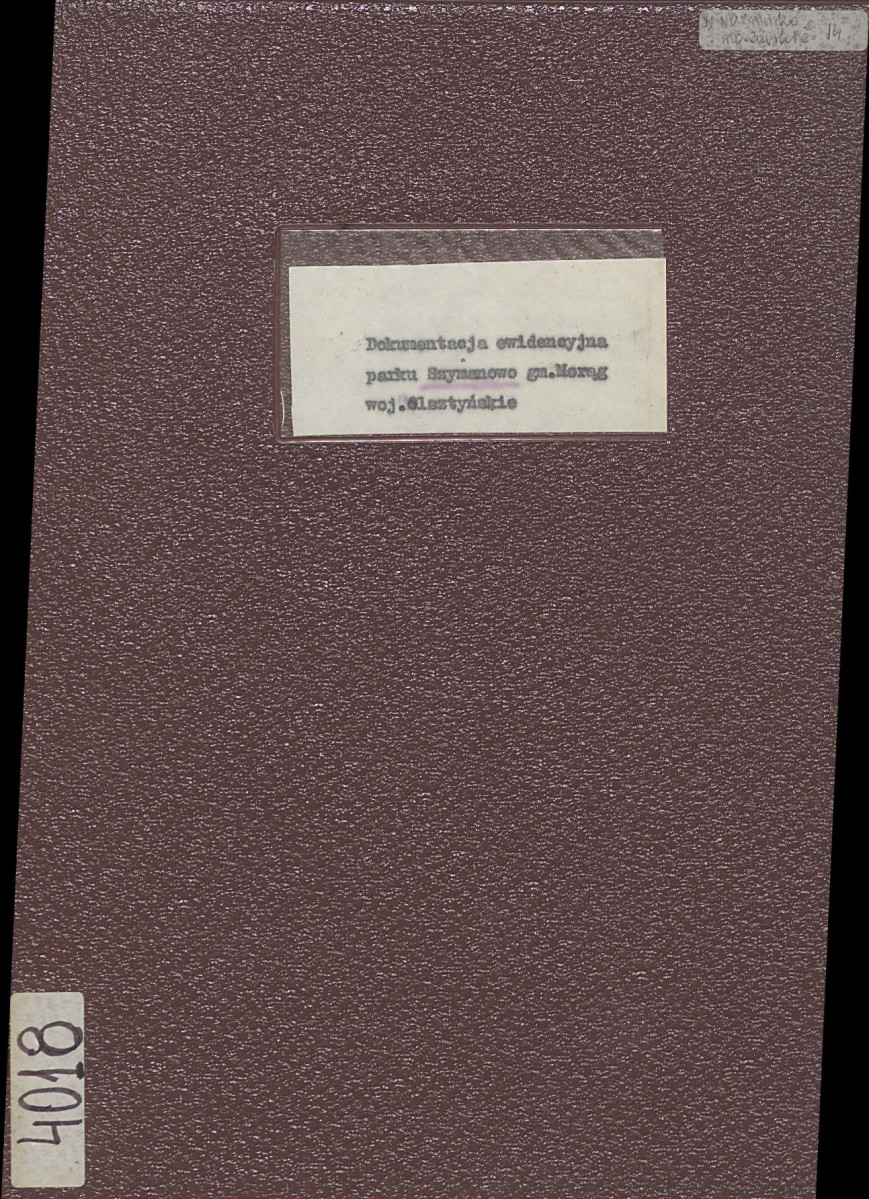 EP - Ewidencja parkowa, skan nr 1