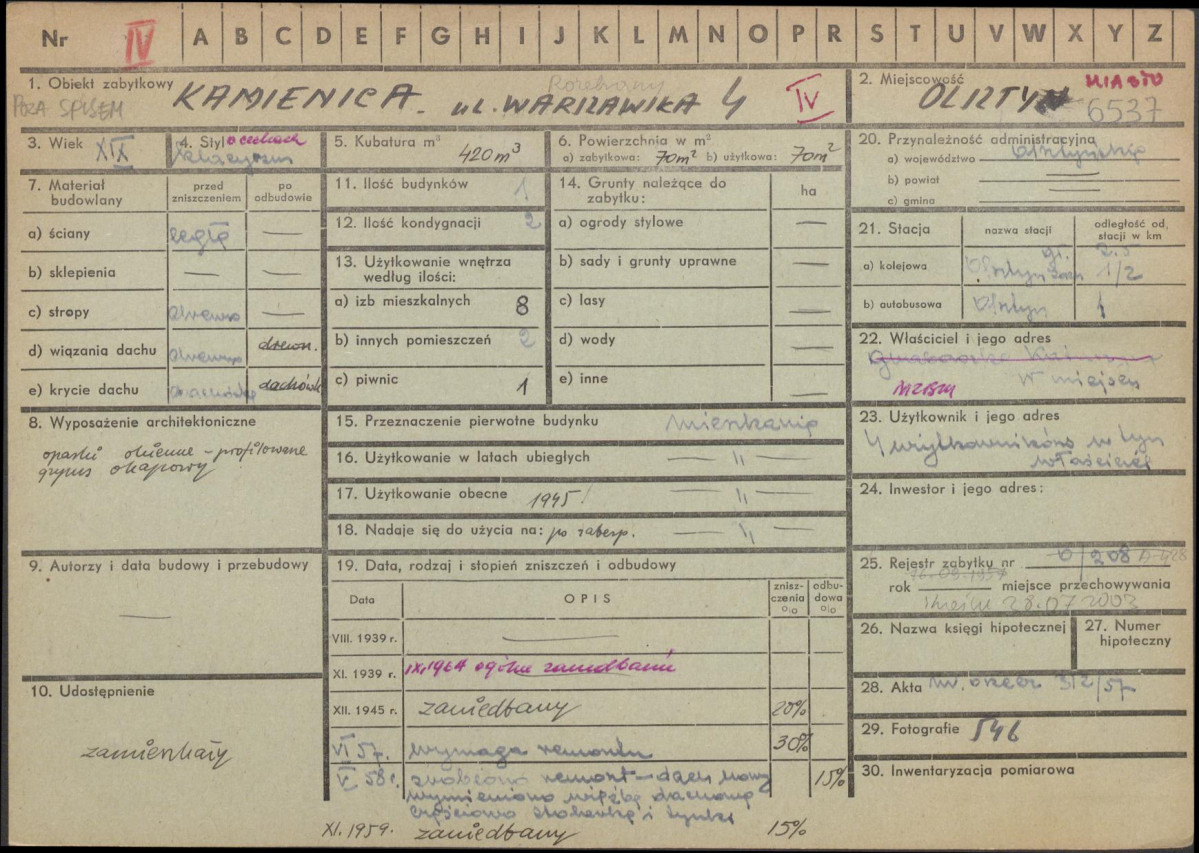 Karta zielona, skan nr 1
