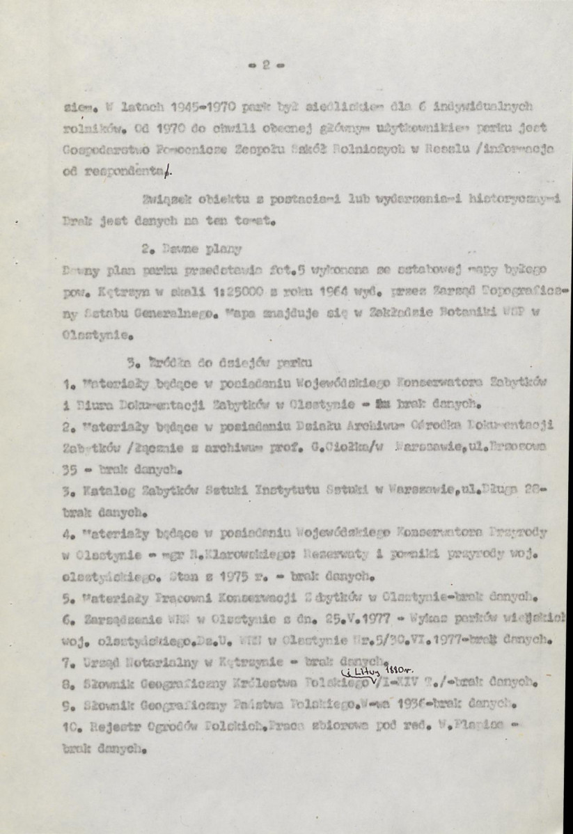 Ewidencja parkowa, skan nr 10