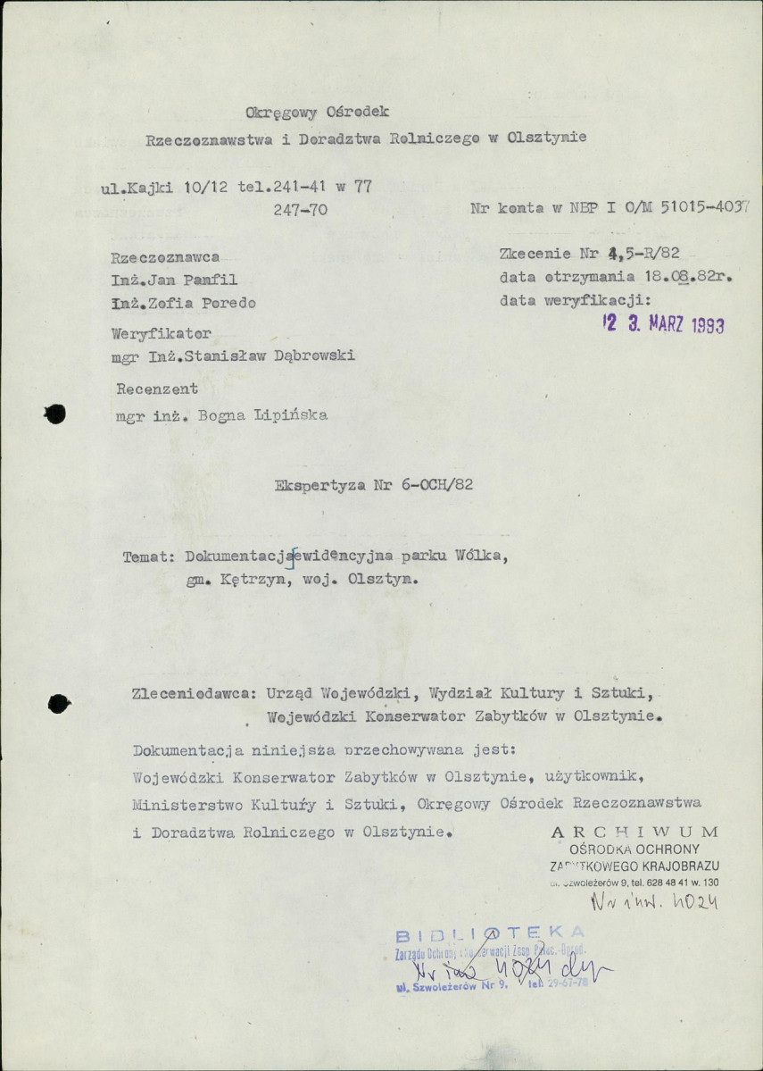 Ewidencja parkowa, skan nr 5