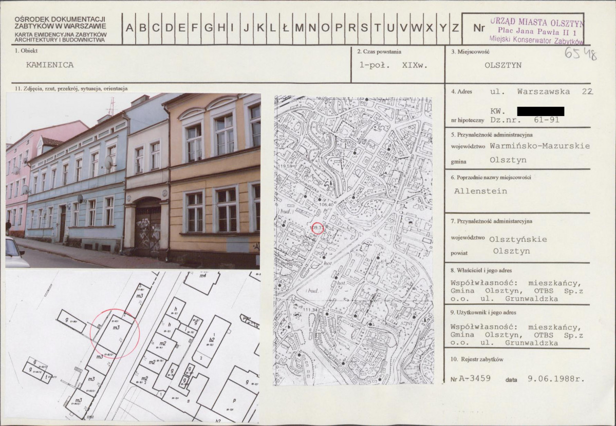 KB - Karta biała, skan nr 1