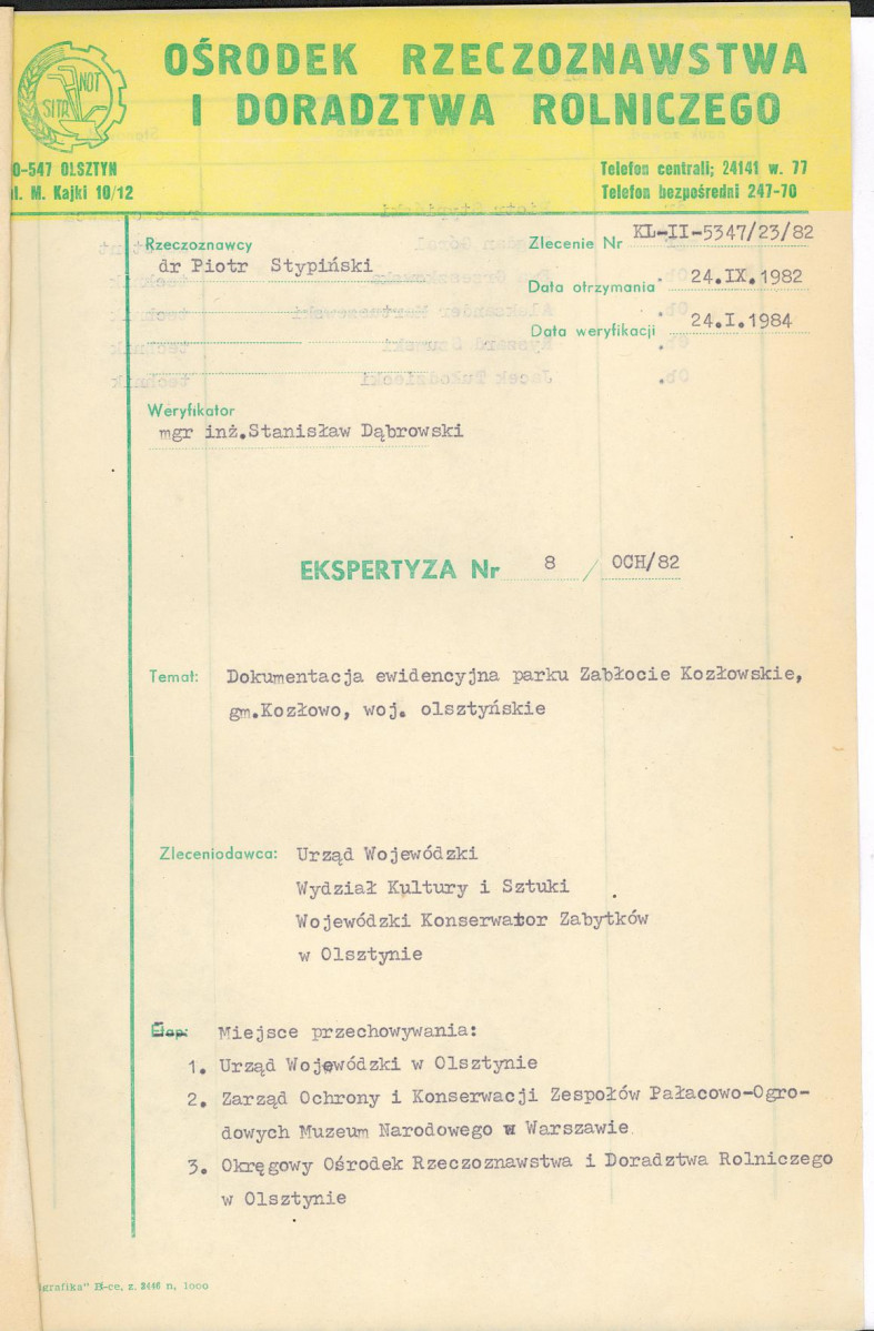 Ewidencja parkowa, skan nr 5