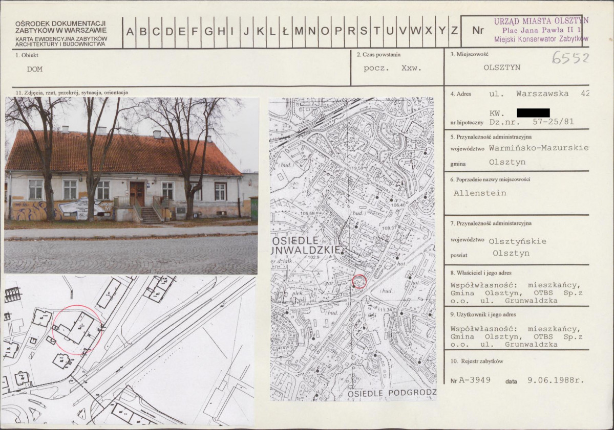 KB - Karta biała, skan nr 1