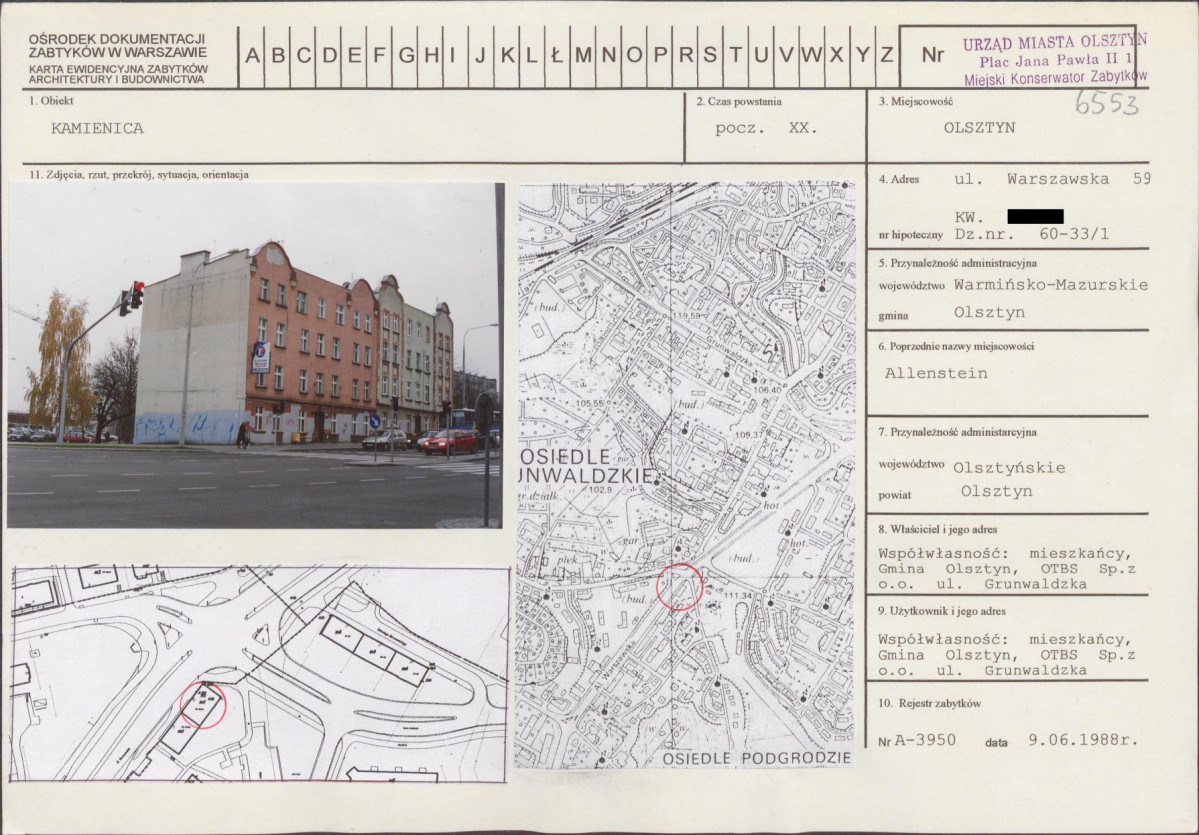 KB - Karta biała, skan nr 1