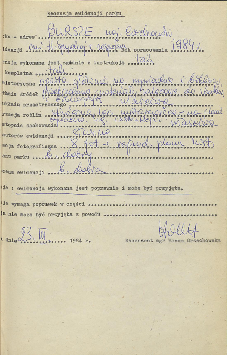 Ewidencja parkowa, skan nr 5