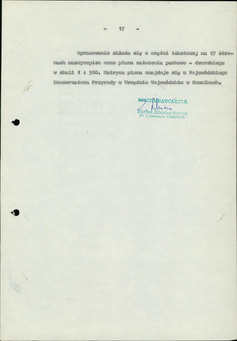 Ewidencja parkowa, skan nr 24