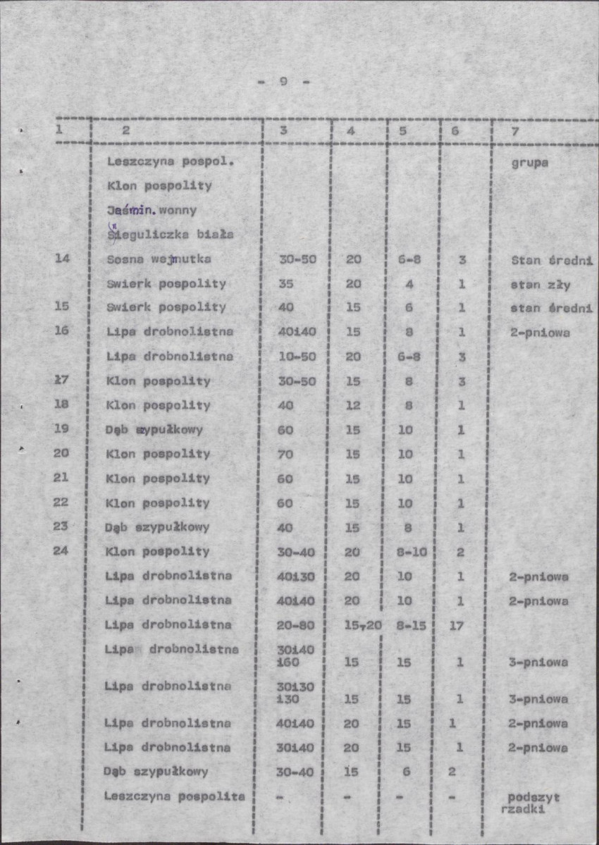 Ewidencja parkowa, skan nr 17