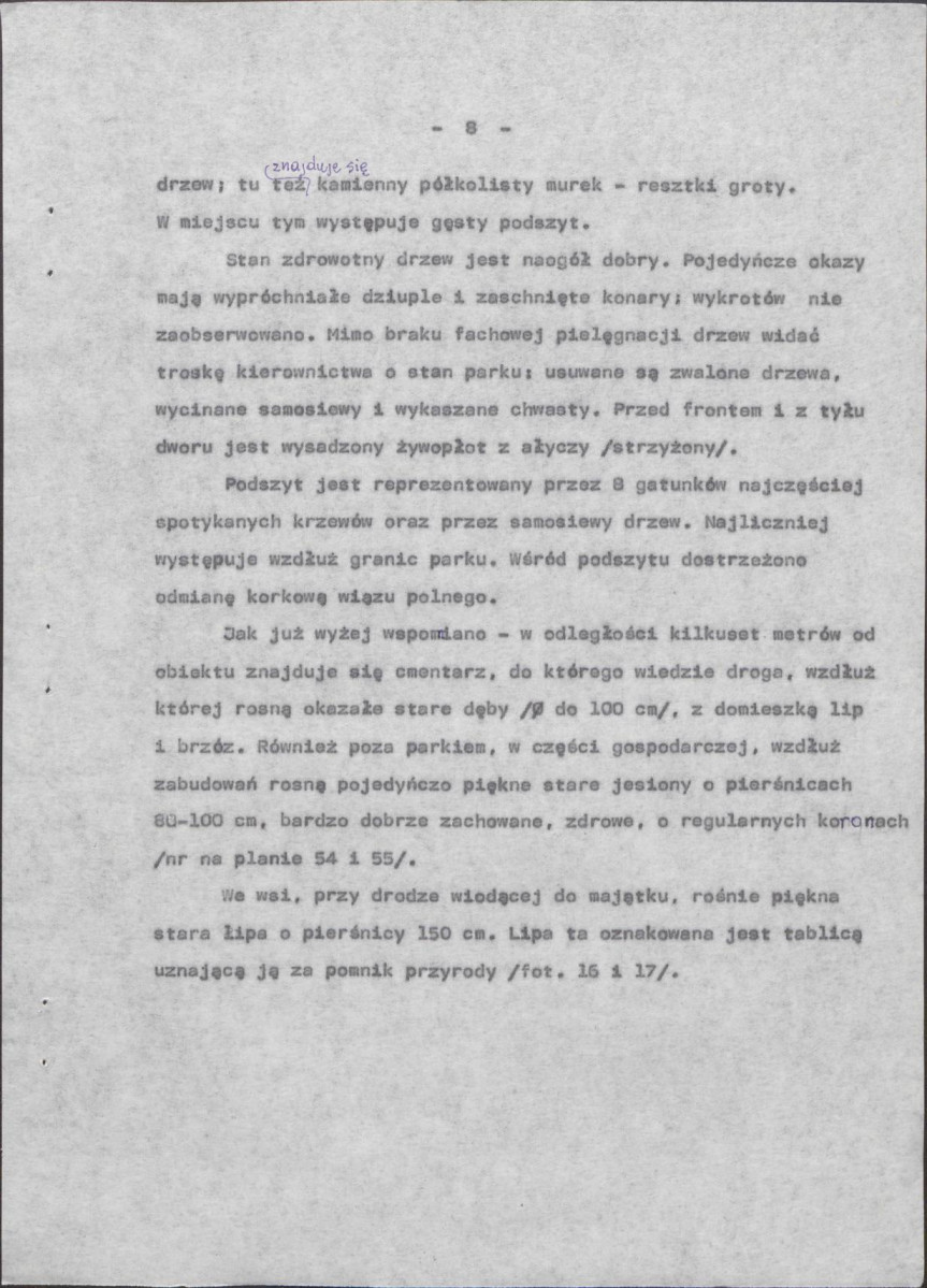 Ewidencja parkowa, skan nr 16