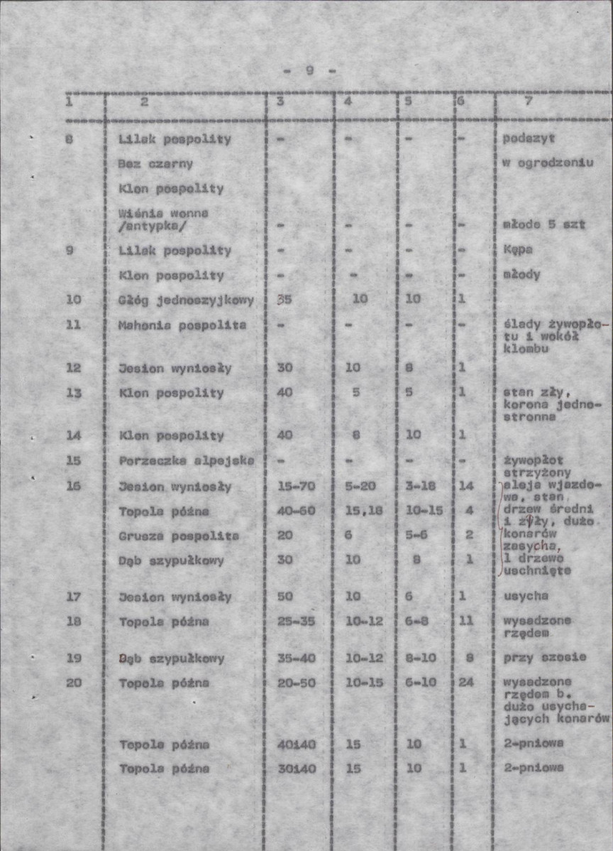 Ewidencja parkowa, skan nr 17