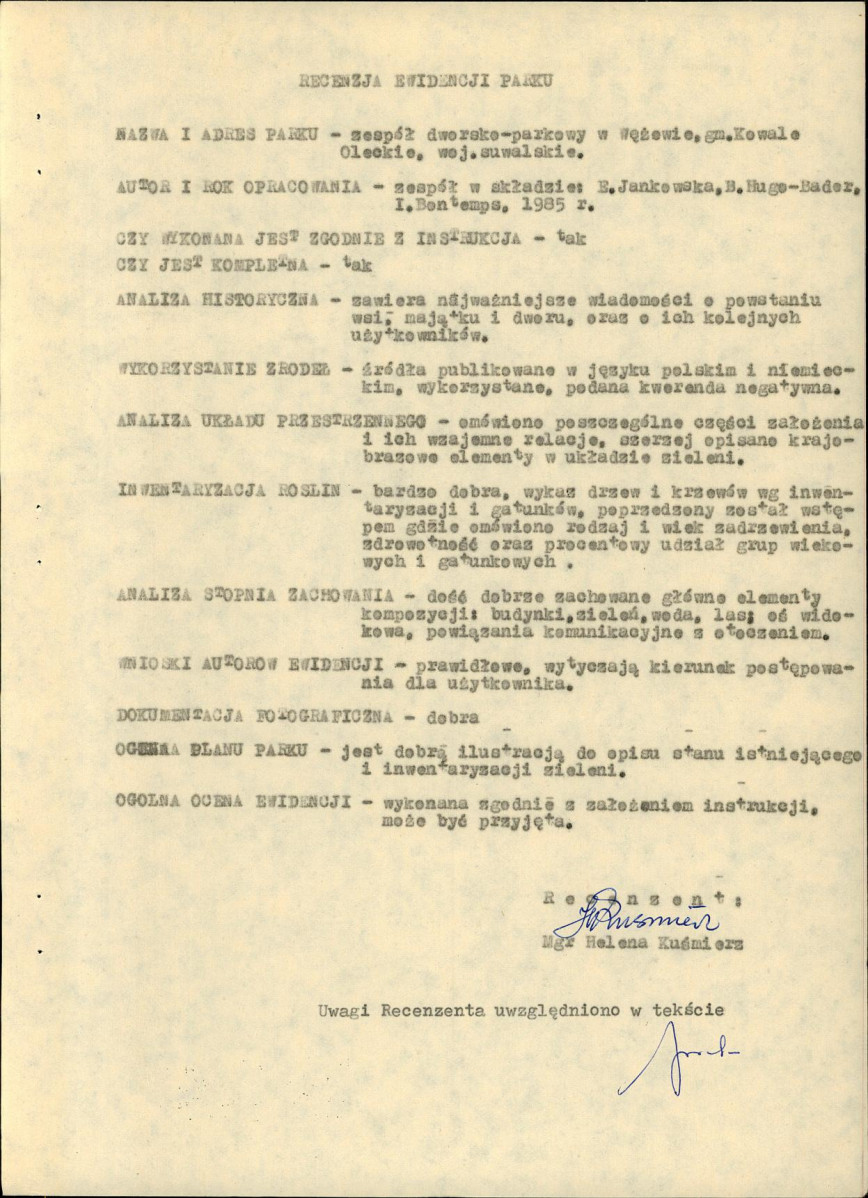 Ewidencja parkowa, skan nr 5