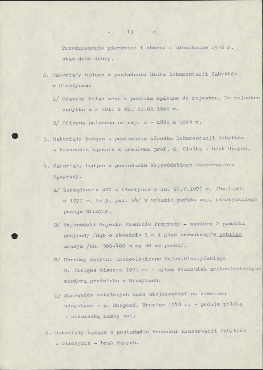 Ewidencja parkowa, skan nr 26