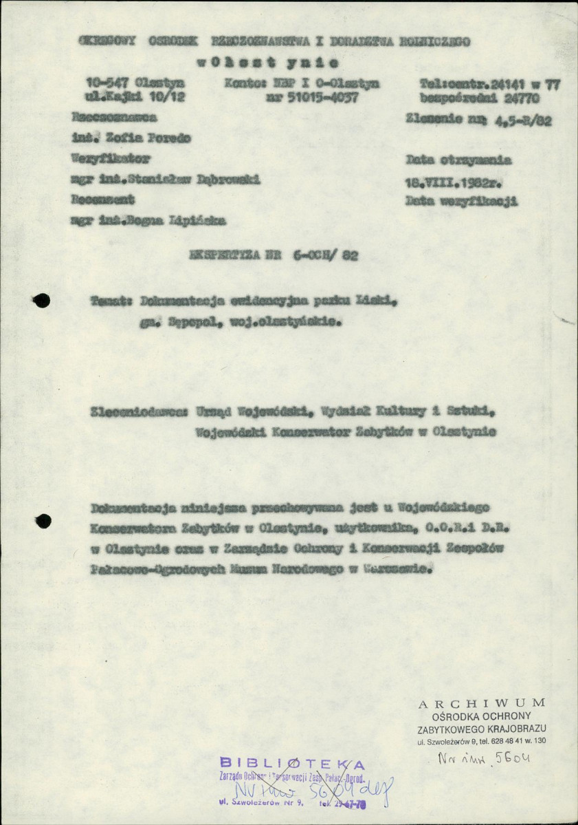 Ewidencja parkowa, skan nr 5