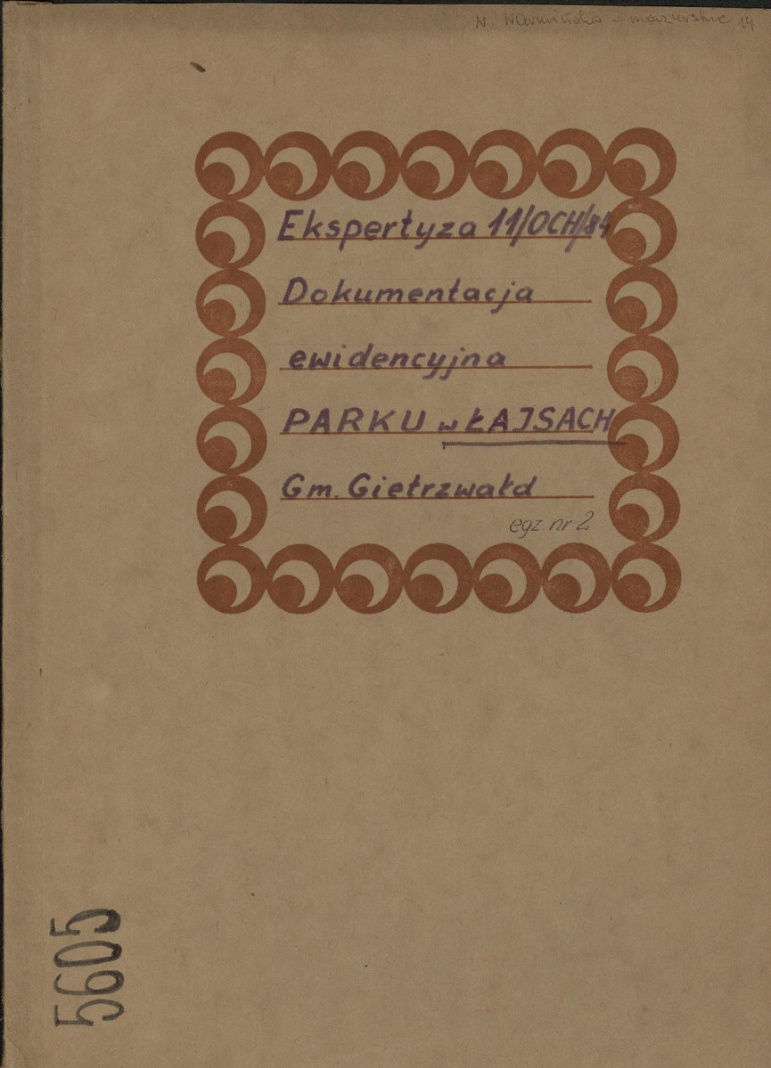 Ewidencja parkowa, skan nr 1