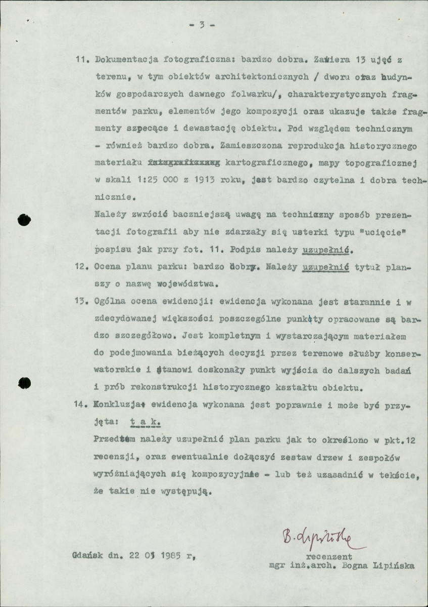 Ewidencja parkowa, skan nr 6