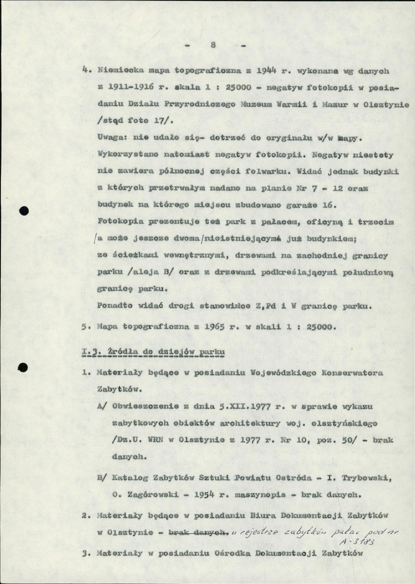 Ewidencja parkowa, skan nr 19