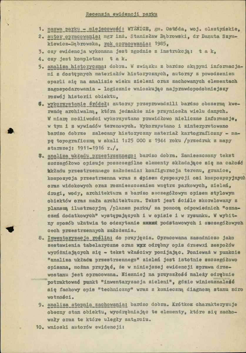 Ewidencja parkowa, skan nr 4