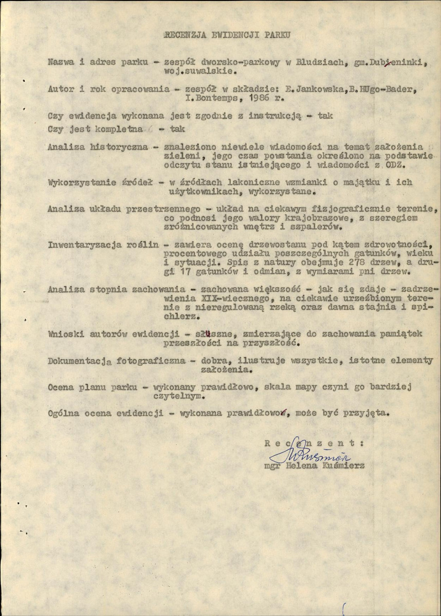 EP - Ewidencja parkowa, skan nr 5