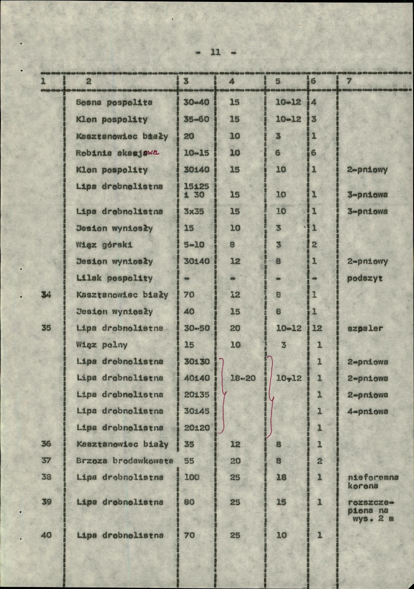 Ewidencja parkowa, skan nr 19