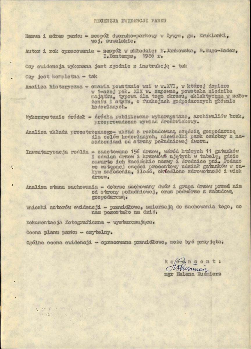 Ewidencja parkowa, skan nr 5