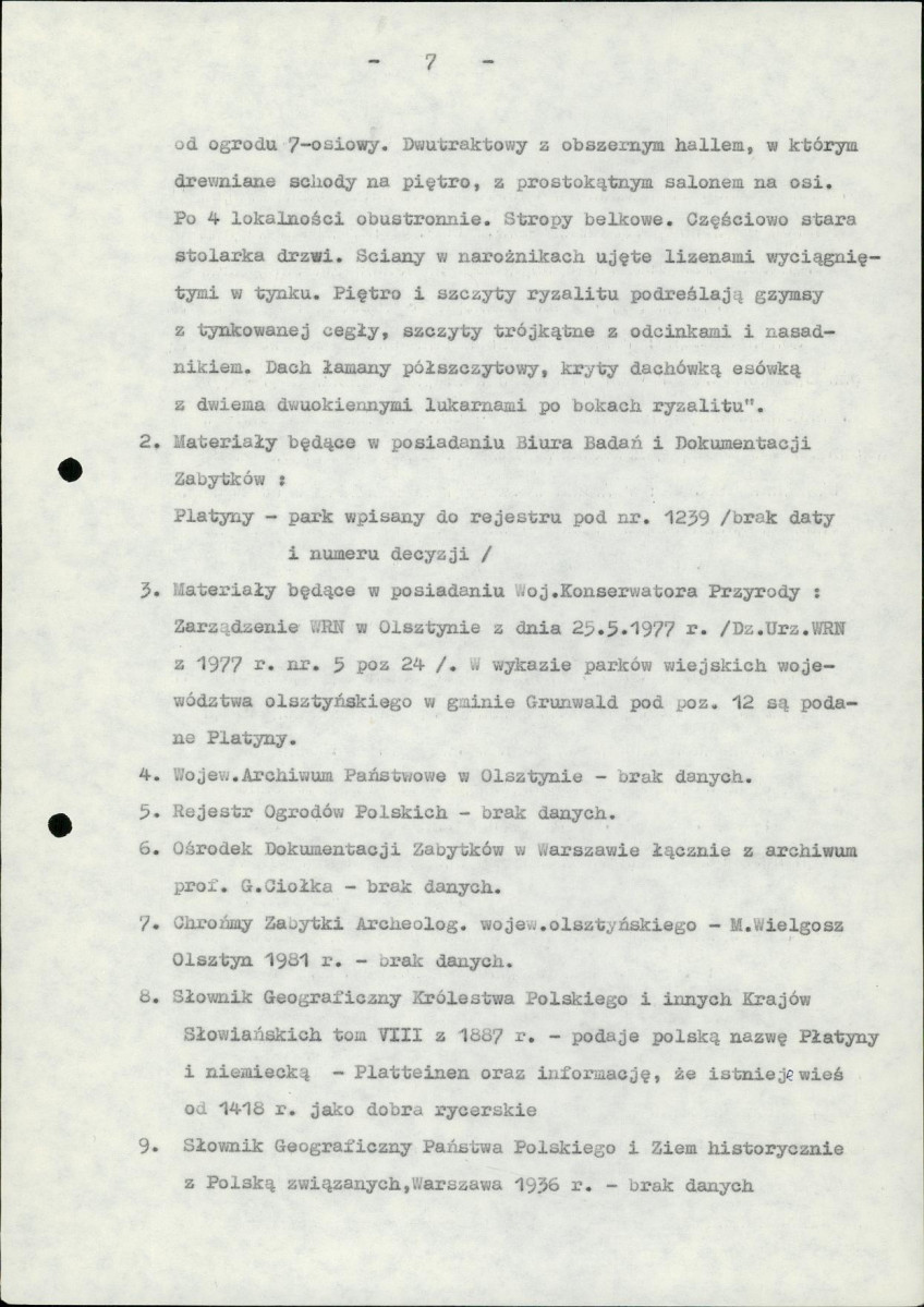 Ewidencja parkowa, skan nr 16