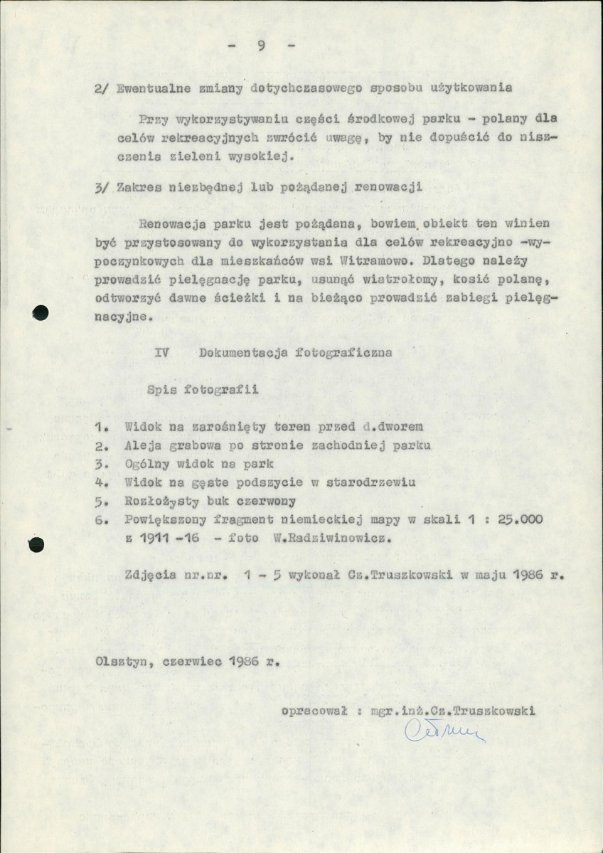 Ewidencja parkowa, skan nr 18