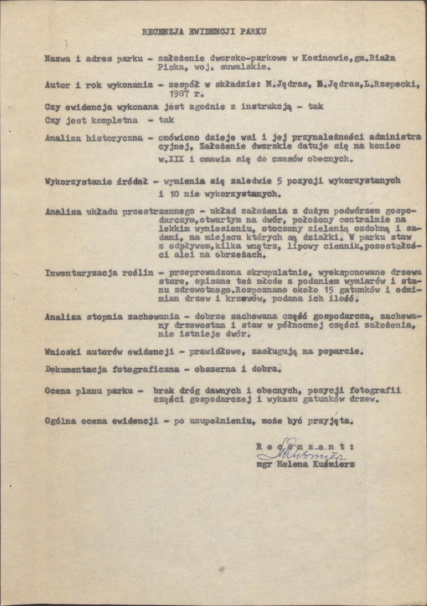 Ewidencja parkowa, skan nr 5