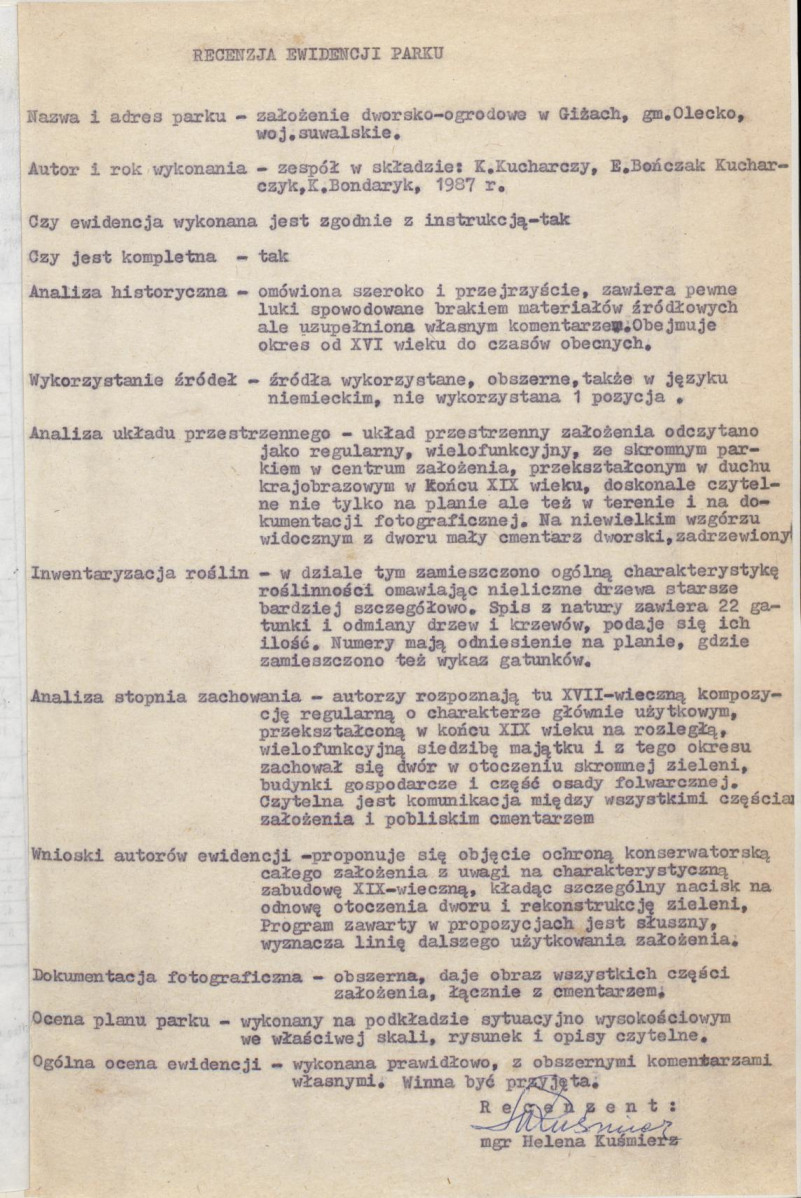 Ewidencja parkowa, skan nr 3